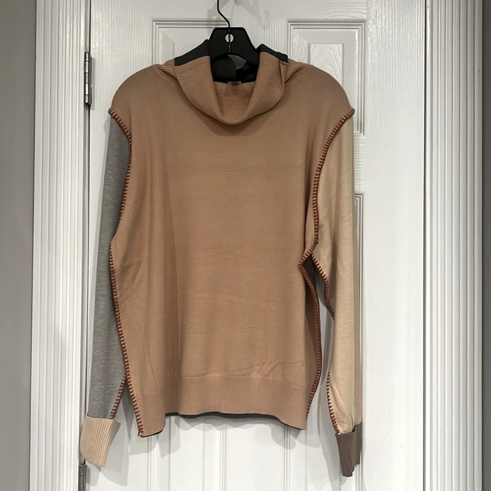 NEW WITH TAGS Aaeda Large sized Savanna turtleneck sweater